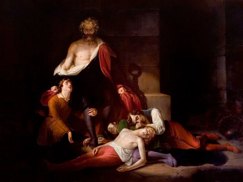 1796-Antonio Gualdi - Conte Ugolino nella Torre della Fame